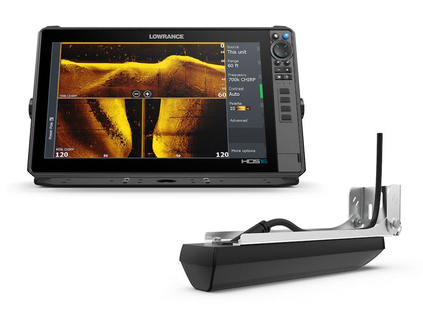 Lowrance Hds Pro 16 Fish Finder With Transducer & Active Imaging Hd 3-in-1 (aus/nz) 