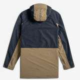 Desolve Fathom Rain Jacket Navy/tan [sz:l]