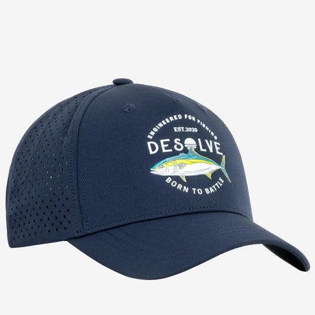 Desolve Helios Vented Cap - Kingfish / Navy