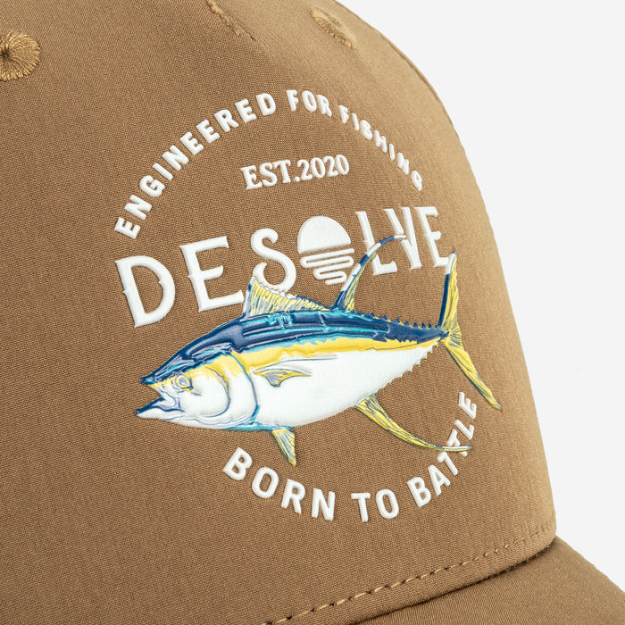 Desolve Helios Vented Cap - Caramel / Yellowfin