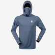 Desolve Helios Hooded L/s Fishing Shirt - Yellowfin / Shift Blue [sz:s]