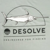 Desolve Solardry Hooded L/s Fishing Shirt - Gladius / Neutral Grey [sz:s]